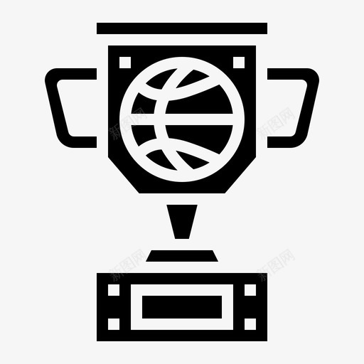 奖杯奖励篮球svg_新图网 https://ixintu.com 篮球 奖杯 奖励 冠军 图标 实心