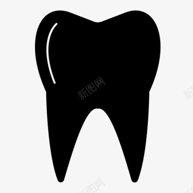 牙齿诊所健康图标