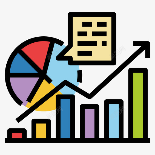统计学数据分析15线性颜色svg_新图网 https://ixintu.com 统计学 数据分析 线性 颜色