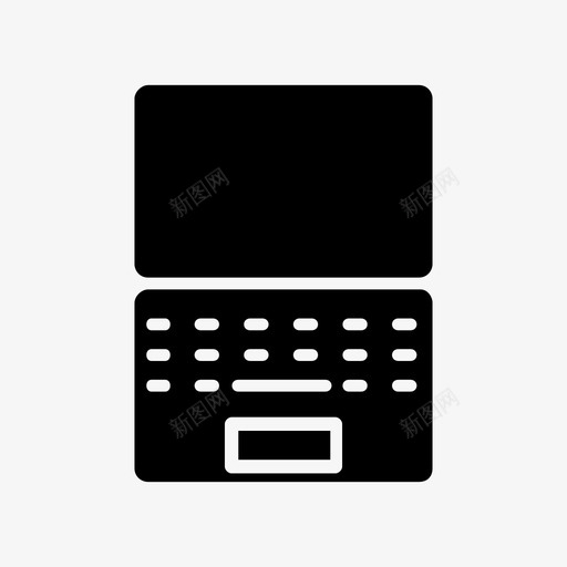 手提电脑电脑数码svg_新图网 https://ixintu.com 手提电脑 电脑 数码 电子 科技 工具 器具