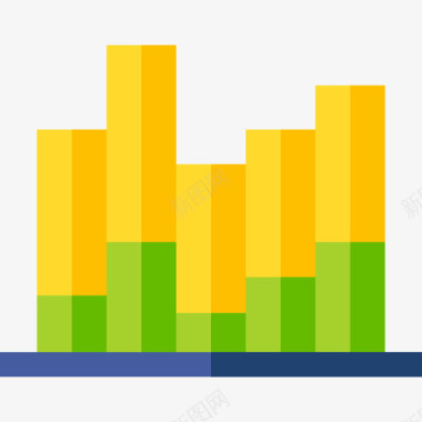 条形图图表和图表22平面图图标
