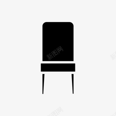 采购产品椅子家庭家具办公椅图标