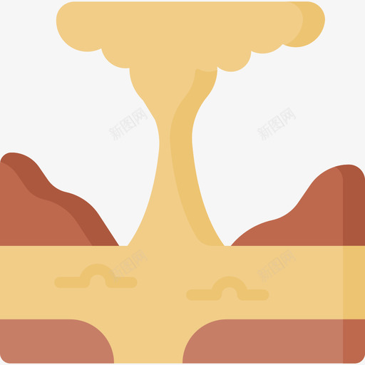 喷发自然灾害41平坦svg_新图网 https://ixintu.com 喷发 自然灾害 平坦