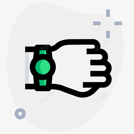 智能手表智能手表6圆形svg_新图网 https://ixintu.com 智能 手表 圆形