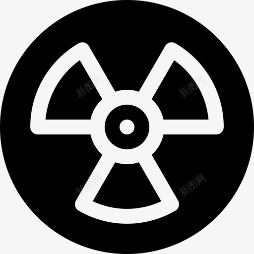 辐射标志实验室64填充svg_新图网 https://ixintu.com 辐射 标志 实验室 填充