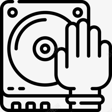 DJ电子音乐7直系音乐图标
