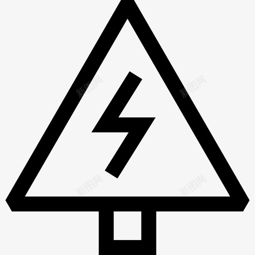 高压信号和禁止9线性svg_新图网 https://ixintu.com 高压 信号 禁止 线性