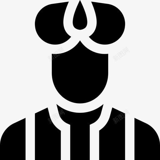 头巾沙漠50填充物svg_新图网 https://ixintu.com 头巾 沙漠 填充