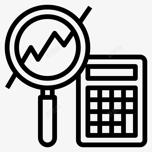 会计银行业127线性svg_新图网 https://ixintu.com 会计 银行业 线性