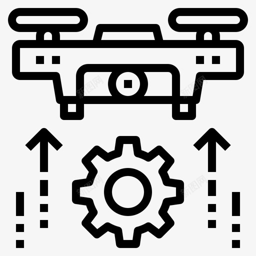 无人机工程108直线型svg_新图网 https://ixintu.com 无人机 工程 直线 线型