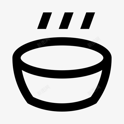 热盘子盘子食物svg_新图网 https://ixintu.com 盘子 食物 餐具 婴儿用品 生产线