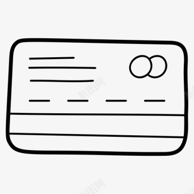 智能卡自动取款机卡信用卡图标