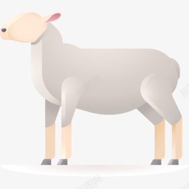 绵羊动物98彩色图标