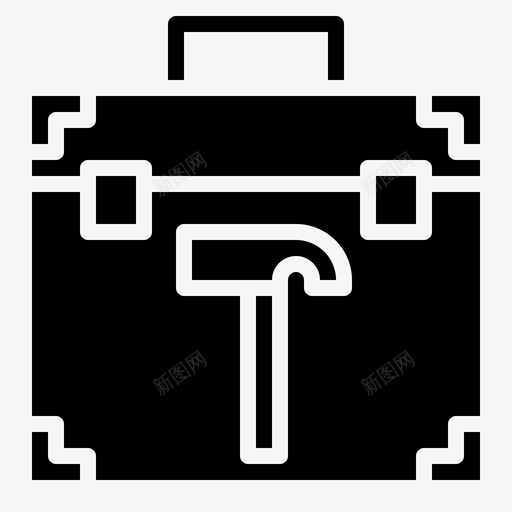 工具箱建筑设备svg_新图网 https://ixintu.com 工具箱 建筑 设备 固定 实心