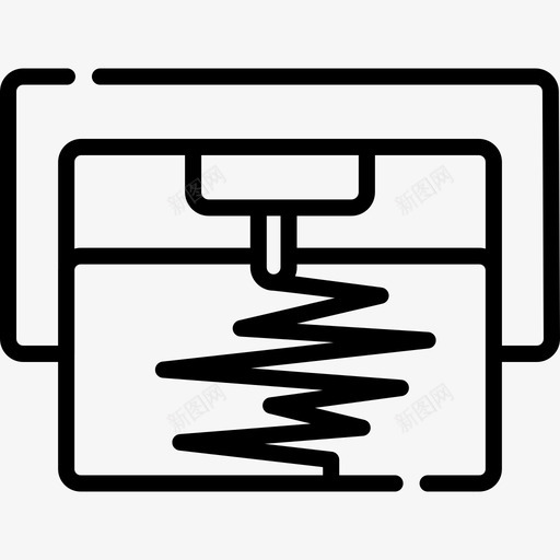 地震自然灾害40线性svg_新图网 https://ixintu.com 地震 自然灾害 线性