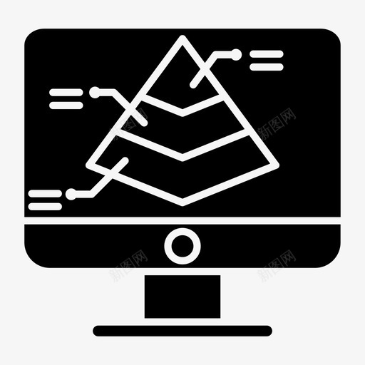 图表计算机分析图表svg_新图网 https://ixintu.com 图表 计算机 分析 金字塔 商业 金融 字形