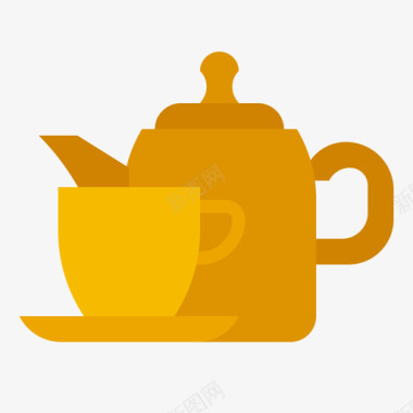 茶食品和饮料16平的图标
