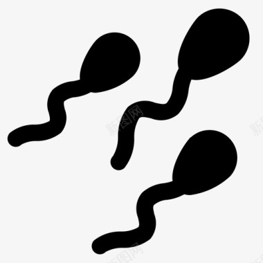 精子受精授精图标