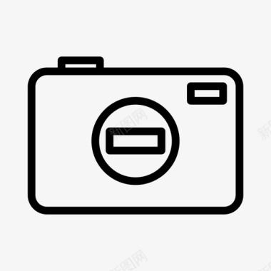 无镜相机口袋式数码相机图标