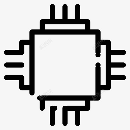 芯片设备电气svg_新图网 https://ixintu.com 设备 芯片 电气 电子 电气设备