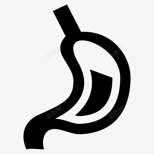胃身体疾病svg_新图网 https://ixintu.com 身体 疾病 健康 医疗 胃痛