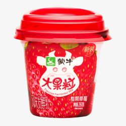 蒙牛大果粒产品抠图素材