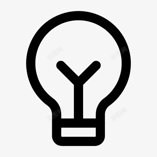 灯泡电器创意svg_新图网 https://ixintu.com 灯泡 电器 创意 家用电器