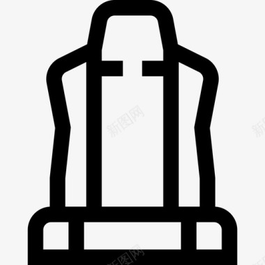 座椅赛车18直线型图标