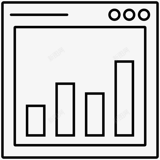 图形条形图浏览器svg_新图网 https://ixintu.com 图形 条形图 浏览器 统计 网页 银行 金融 像素 完善