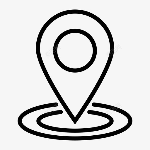定位点地址坐标svg_新图网 https://ixintu.com 定位 位点 地址 坐标 位置