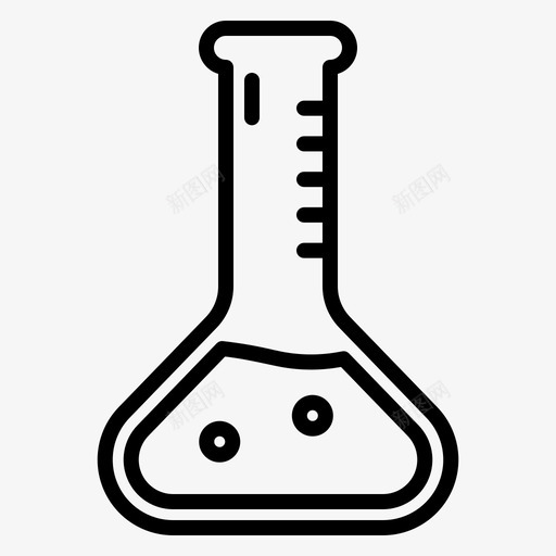 烧瓶医院74线性svg_新图网 https://ixintu.com 烧瓶 医院 线性
