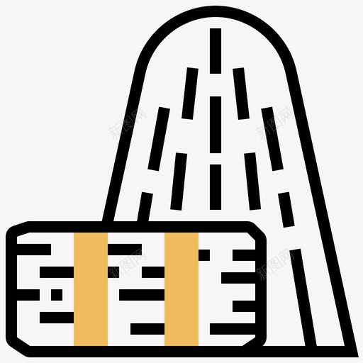 干草堆农耕106黄影svg_新图网 https://ixintu.com 干草堆 农耕 黄影