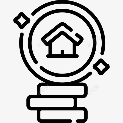 现金房地产260直系svg_新图网 https://ixintu.com 现金 房地产 直系