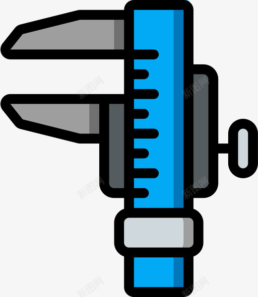 卡尺大地测量线颜色svg_新图网 https://ixintu.com 卡尺 大地测量 颜色