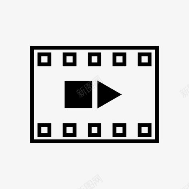 viedo播放器视频应用程序图标