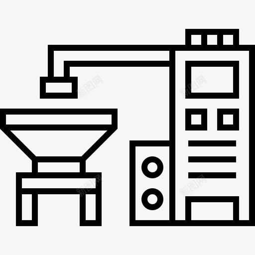 机器工业过程47线性svg_新图网 https://ixintu.com 机器 工业 过程 线性