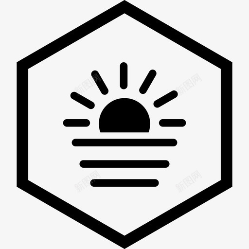 日落黄昏天空svg_新图网 https://ixintu.com 日落 黄昏 天空 天气