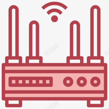 路由器gadget45红色图标