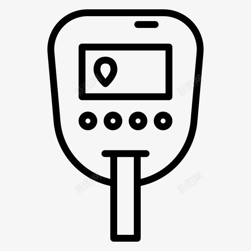 糖尿病检查74医院线性svg_新图网 https://ixintu.com 糖尿病 检查 医院 线性