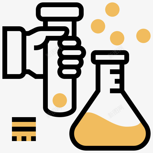 化学科学146黄影svg_新图网 https://ixintu.com 化学 科学 黄影