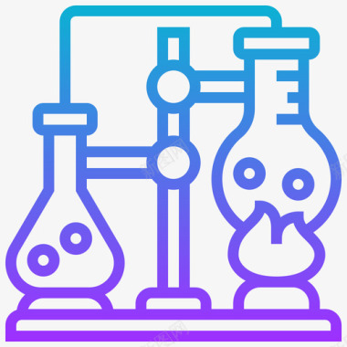 实验室科学148梯度图标