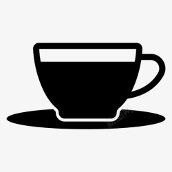 茶歇咖啡热饮料图标