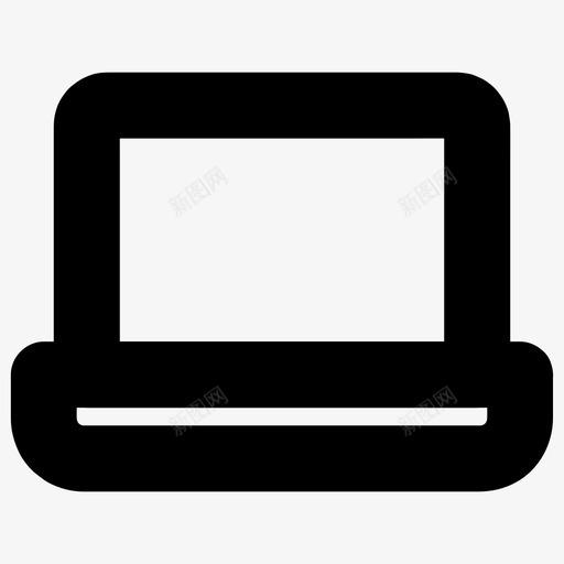 笔记本电脑电脑设备svg_新图网 https://ixintu.com 电脑 电子 笔记本 设备 在线 配件