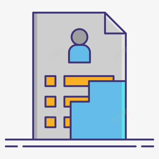 配置文件gdpr图标线颜色svg_新图网 https://ixintu.com 配置文件 gdpr 图标 颜色