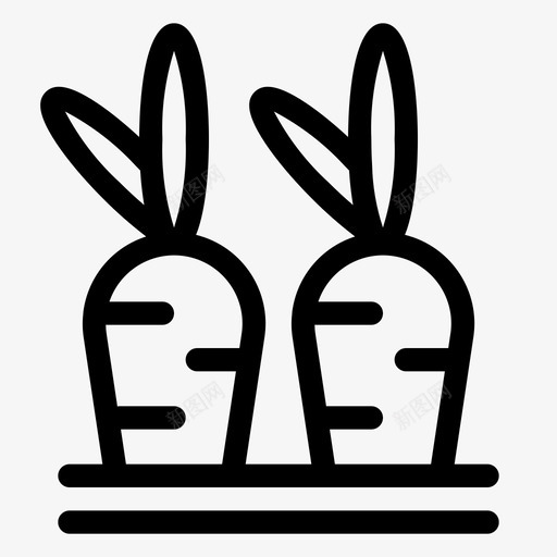 胡萝卜农业食品杂货svg_新图网 https://ixintu.com 农业 胡萝卜 食品 杂货 土壤 蔬菜