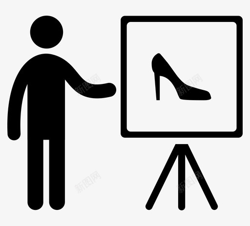 解释鞋子解释鞋跟svg_新图网 https://ixintu.com 解释 鞋子 演讲 鞋跟 女人