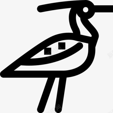 埃及鸟动物埃及图标
