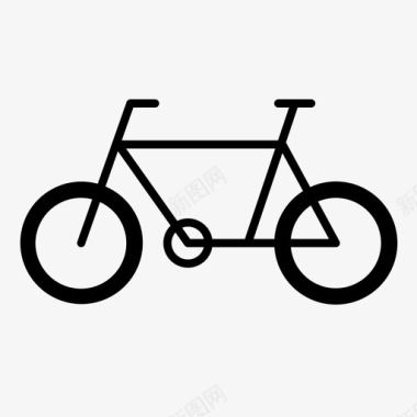 自行车开车玩耍图标