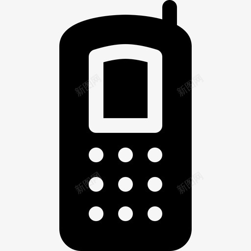 旧电话九十年代满了svg_新图网 https://ixintu.com 电话 九十年代 满了