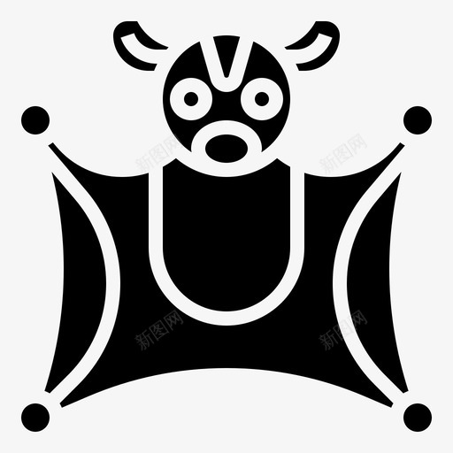 糖滑翔机动物动物王国svg_新图网 https://ixintu.com 动物 滑翔机 王国 野生动物 动物园 填充 轮廓